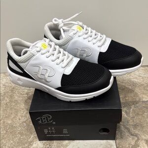 HYPO Footwear Black and White Unisex Shoes